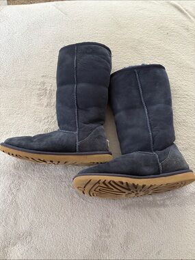 UGG Classic Tall Boots in Navy Blue